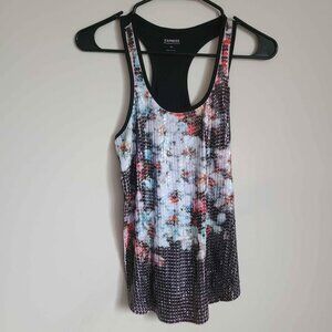 EXPRESS FLORAL Sequin Tank Top XS